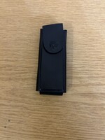 Fekete műbőr késtok ﻿bicskatok