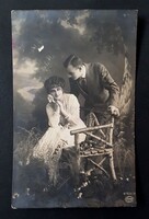 Nő,Hölgyek,Szerelem,Udvarlás,Szépség,Divat képeslap