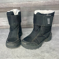 Decathlon Quechua fekete unisex gyerek téli csizma, hótaposó 28