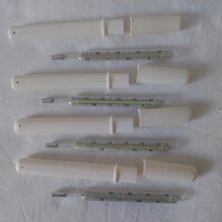 Retro orosz higanyos lázmérő CCCP