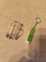Kulcstartó sörnyitó stampedli