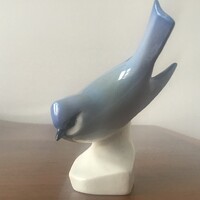 Zsolnay porcelán cinege madár Sinkó