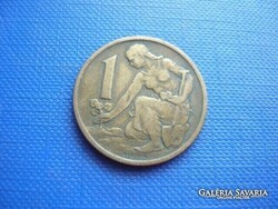 CSEHSZLOVÁKIA 1 KORONA / KORUN 1962
