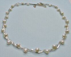 Különleges  szép valódi gyöngy nyakék