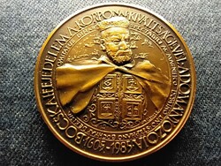 Bocskai fejedelem a Korponai Kiváltságlevél adományozója 1985 bronz érem