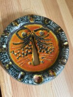 Kiss Roóz Ilona kerámia falikép