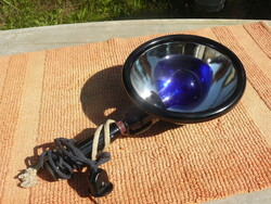 Régi , retró orosz , szovjet kék fényű lámpa , talán fotós kellék