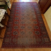 Régi, kopott kézi szőnyeg 300 x 200 cm