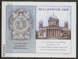 2000 - Millennium 2000 - emléklap