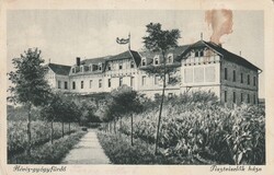 C - 472 Futott magyar képeslap   Hévíz-gyógyfürdő 1928 (Monostory  fotó)