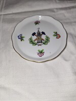 Bányász mintás herendi eton tálka, csészealj