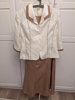Pola női 42-es elegáns kosztüm, örömanya ruha-szett, örömanya kosztüm