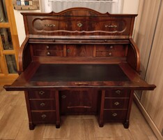 Biedermeier, épített íróasztal szép állapotban