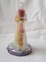 Német Lippelsdorfi (GDR) szélmalom működő homokórával