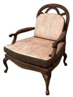 Különleges egyedi antik stílusú karosszék