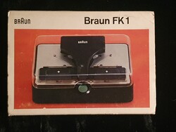 Braun FK1 borotvaélező - működik!