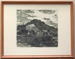 (K) Csurgói Máté Lajos(1931-) : Szigligeti táj