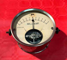 Asztali milliamper mérő a múlt század elejéről