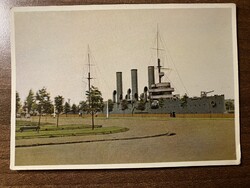 Képeslap - Leningrád –  „Aurora” -1957-es Moszkvai Világifjúsági Találkozó