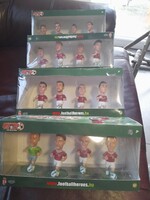 4X4 db football herodes válogatott focista figura saját dobozában