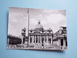 Képeslap (12) - Vatikán - Szent Péter-bazilika 1950-es évek