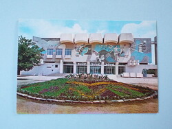 Képeslap (13) - Románia - Oradea (Nagyvárad) - Kultúrház 1980-as évek