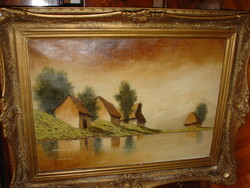 SZEPESI KUSZKA JENŐ ( IGLÓ 1885-1948 ): KUNYHÓK A TÁTRA ALJÁN