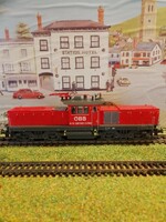 Vasútmodell H0 villanymozdony öbb 1063 új