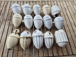 15db Porcelán lámpa súlyok  eladó egyben