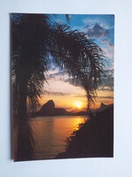 Képeslap (13) - Brazília - Guanabara-öböl - Naplemente 1970-es évek