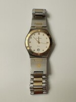 Romanson svájci kvarc óra 23 karátos aranyozással uniszex ,dàtum kijelzővel