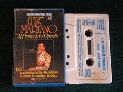 Luis Mariano - Le Prince De l'Opérette Vol. 3 (1978) MC - Francia EMI - Kék tok