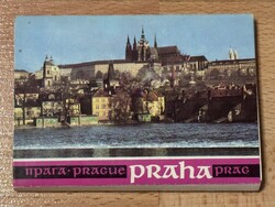 Vintage Praha (Prague) leporelló – 1960–70-es évek