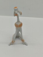 Hollóházi uszkár porcelán kutya figura 19cm Hibátlan!
