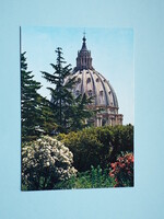 Képeslap (13) - Olaszország - Róma - Szent Péter-bazilika kupolája 1980-as évek