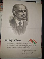 1965, felszabadulási emléklap