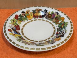Haribo porcelán tányér, tál