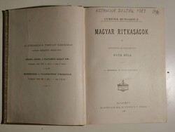 Tóth Béla   Magyar ritkaságok