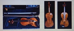 Tóth és Tézi hegedű tokkal+vonóval eladó