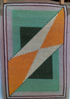 Gobelin hímzéssel készült kép