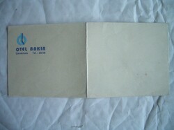 Otel Bakir Canakkale török fejléces szállodai boríték