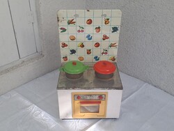 Lemez konyha retro gyerek játék