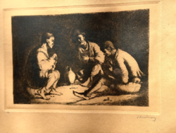 Rudnay Gyula: Kártyázók 1922!