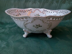 HOLLÓHÁZI ERIKA ÁTTÖRT BAROKK ASZTALKÖZÉP, KÍNÁLÓ