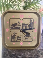 KBAPU Vintage falióra 20x20 cm