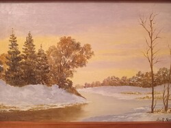 Szabó László (1972-) Téli táj.