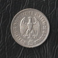 5 Reichs Mark 1935