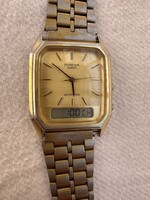 Dugena kvarc, analóg férfi óra 29x30 mm javítandó vagy alkatrésznek