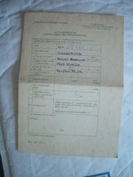 Központi Statisztikai Hivatal 1/a. Statisztikai lap