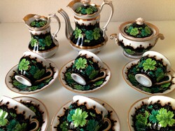 ANTIK CARL KNOLL KÁVÉSKÉSZLET 1848 - 1868